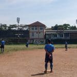 Latihan Pagi, Persib Bandung Berlatih di Lapangan Softball