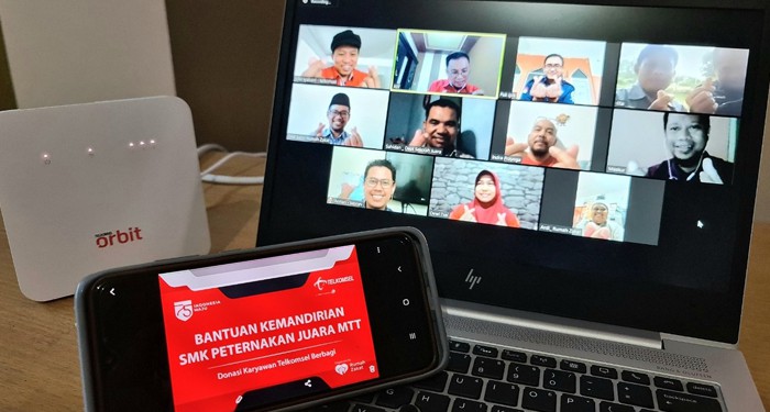 Dukung SMK Peternakan, Telkomsel Bantu Bibit Produktif
