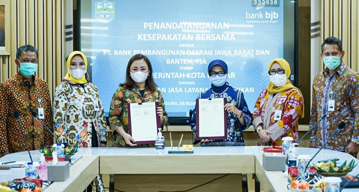 bank bjb-Pemkot Banjar Kolaborasi Hadirkan E-Retribusi di Pasar Tradisional