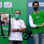 Jalin Sinergi, Grab dan Telkom Dorong Jumlah Armada GrabBike Protect di Purwakarta