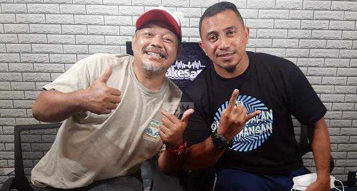 Redaksi REPUBLIKBOBOTOH.COM Dikunjungi Firman Utina