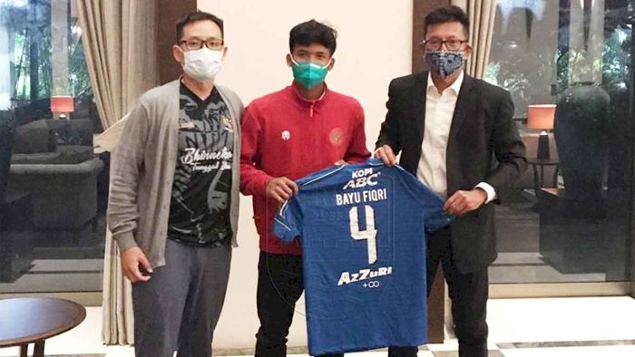 Kesan Bayu Fiqri Usai Mengikuti Latihan Perdana Persib