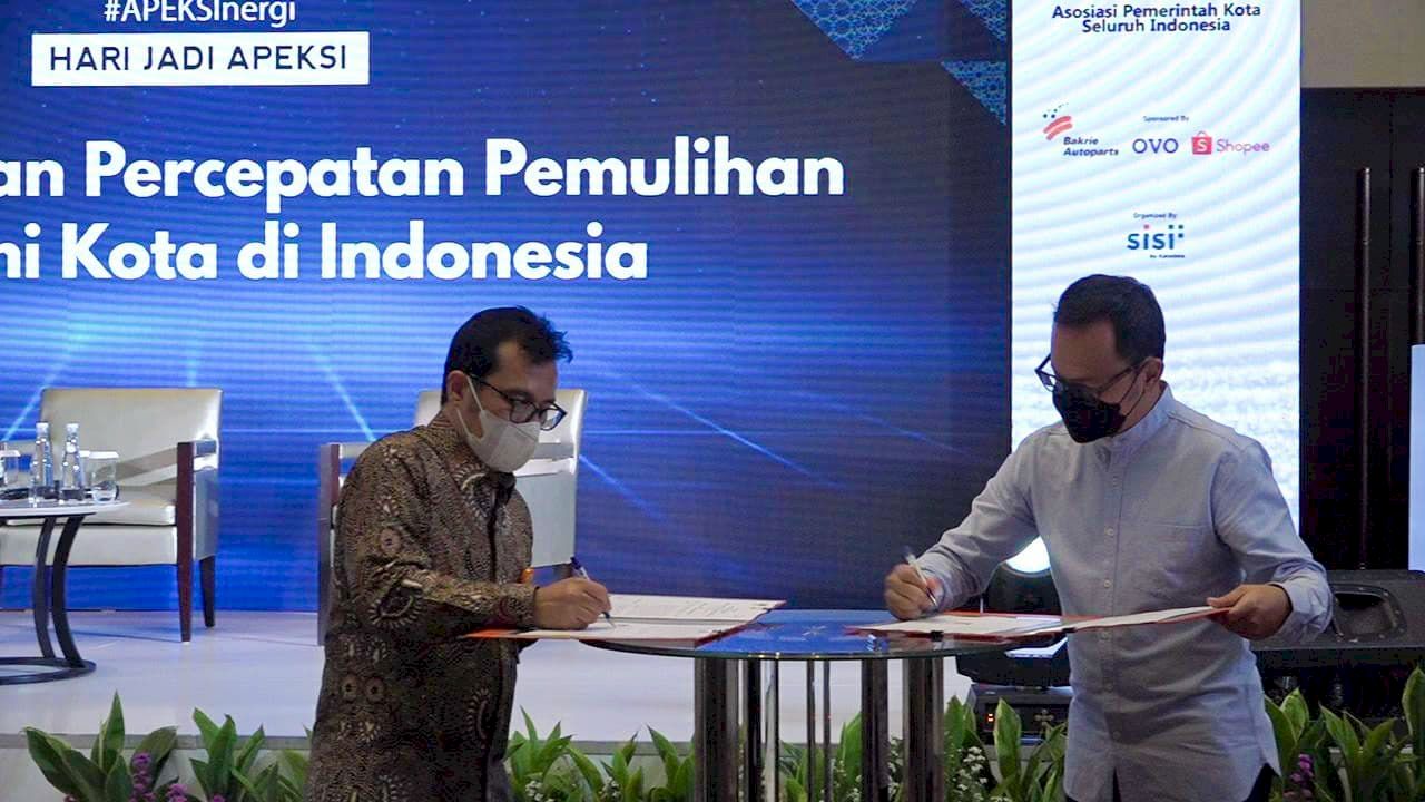 Tandatangani MoU, Pos Indonesia Siap Bersinergi dengan Apeksi