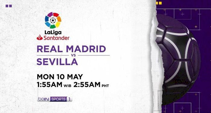 Link Live Streaming Real Madrid vs Sevilla: Kick-off Pukul 02.00 WIB