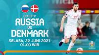 Link Live Streaming Euro 2020 Dini Hari Nanti Rusia vs Denmark