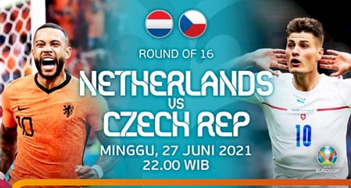 Taklukan Belanda 2-0, Republik Ceko Hadapi Denmark di Babak 8 Besar Euro 2020