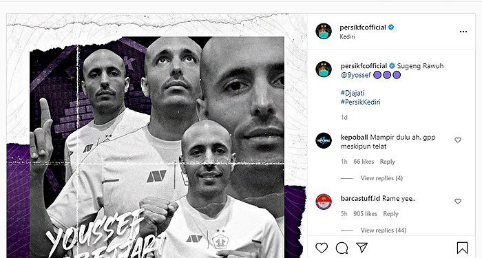 Wonderkid Barcelona Bikin Heboh Instagram Persik Kediri