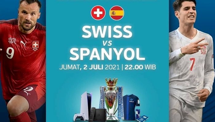 Swiss 2021 vs spanyol Hasil Swiss