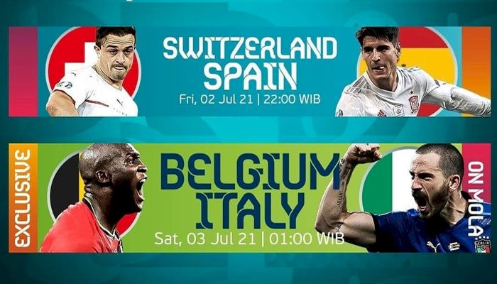 Link Live Streaming dan Siaran Langsung TV 8 Besar Euro 2020 Malam Ini dan Dini Hari Nanti
