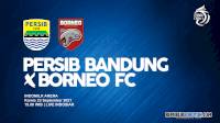 Live di Indosiar, Persib 'Biru Putih' Hadapi Borneo FC