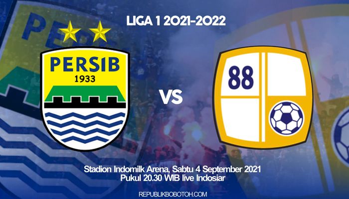 Link Live Streaming Persib Vs Barito Putera Liga 1 2021, Kick Off 20.30 WIB