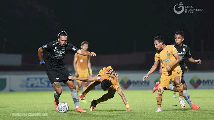 Status Bhayangkara FC Jadi Motivasi Persib Bahagia di Akhir Laga 