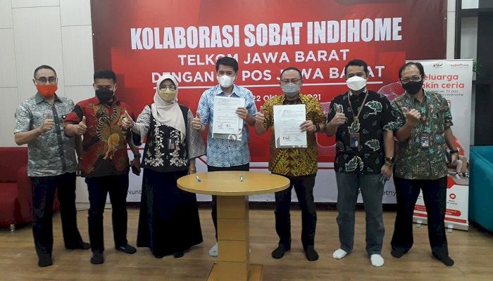 Sinergi Telkom Regional III dan Pos Indonesia Regional III, Ciptakan Kontribusi untuk Roda Perekonomian Jabar