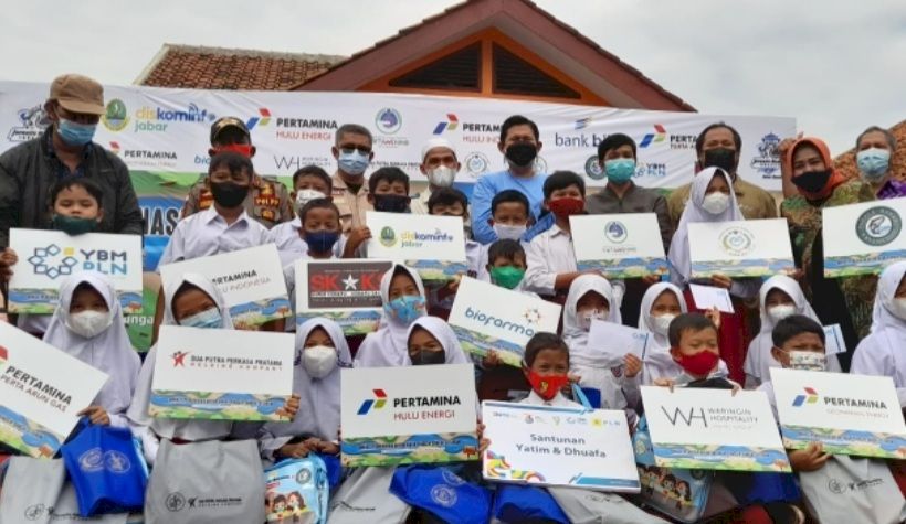 Gelar Baksos, Jurnalis Mancing Indonesia Dukung Peningkatan Kualitas Sungai Citarum