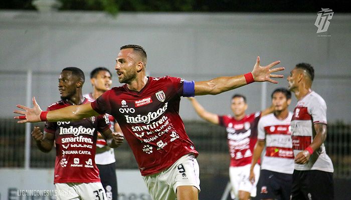 HASIL LIGA 1: Gasak Madura United, Bali United di Ambang Juara