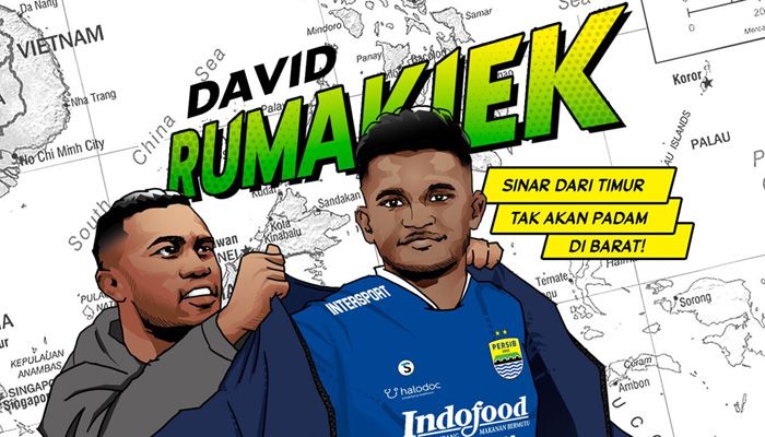 Cerita David Rumakiek Ditelepon Bos Persib hingga Deal Gabung