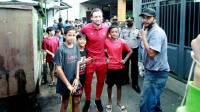 Foto-foto Kunjungan Skuad Timnas Indonesia ke Pasantren Daarut Taubah Bandung