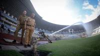 Foto-foto Peninjauan Kondisi Stadion GBLA Jelang Piala Presiden 2022