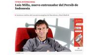 Media Ternama Spanyol Kabarkan Bergabungnya Luis Milla ke Persib