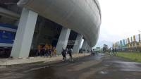 Pantauan dari Stadion GBLA Jelang Persib vs Barito Putera: Sempat Diguyur Hujan dan Minim Bobotoh