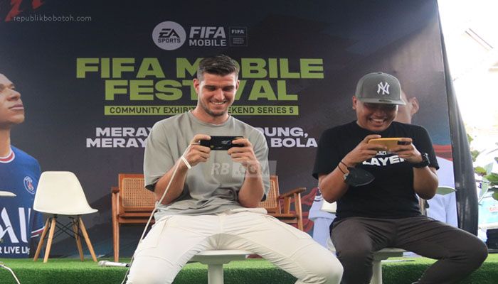 Nick Kuipers Ramaikan HUT Kota Bandung Lewat FIFA Mobile