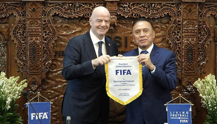 Sempat Dikecam gara-gara Fun Football, Gianni Infantino Akhiri Kunjungan ke Indonesia