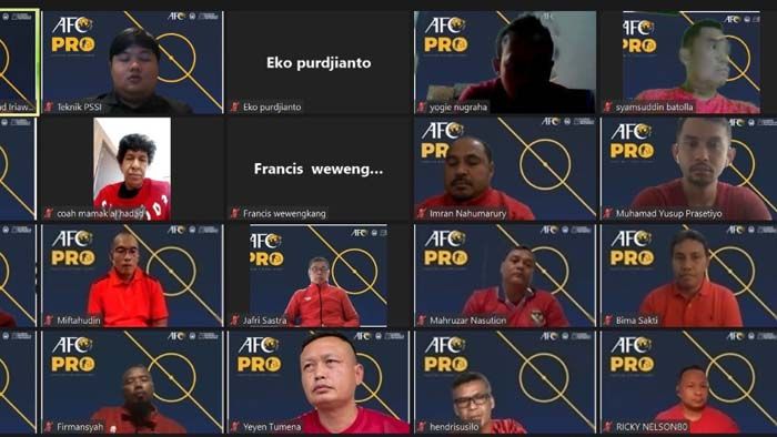 Daftar 24 Pelatih Yang Mengikuti Kursus Kepelatihan Lisensi AFC Pro