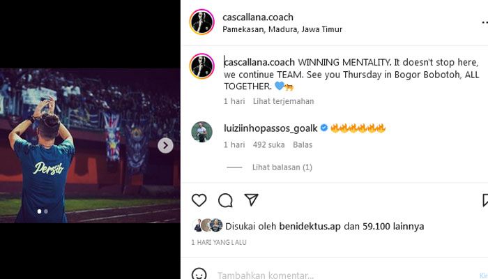 Bukan di GBLA, Coach Manuel Cascallana Bocorkan Lokasi Persib Bandung Jamu Borneo FC