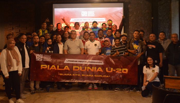 Pentolan Bobotoh dan Jakmania Kumpul di Bandung Bahas Nasib Piala Dunia U-20 di Indonesia