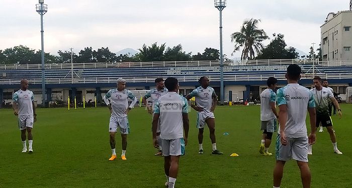 Penampilan Baru Ciro Alves Hiasi Sesi Latihan Persib Hari Ini