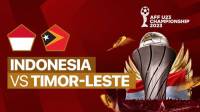 Link Live Streaming Piala AFF U-23 2023 Indonesia vs Timor Leste Tayang Malam Ini