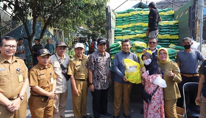Ketua DPRD Kota Bandung Tedy Rusmawan Apresiasi Kolaborasi hingga Operasi Beras Terlaksana