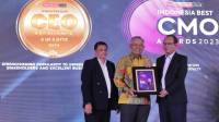 Mampu Jaga Pertumbuhan Bisnis,  Direksi bank bjb Raih Best CMO Award 2023