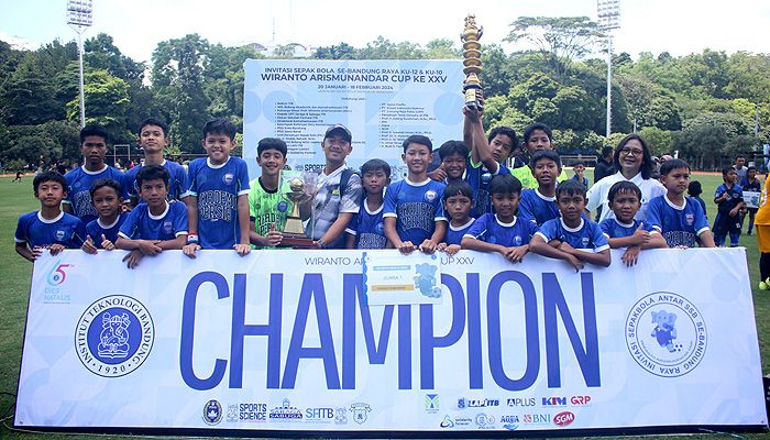 Akademi Persib Cimahi Sukses Raih Double Winner di Wiranto Arismunandar Cup