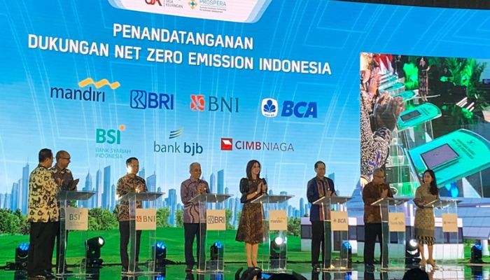 bank bjb Bersama Perbankan Besar Lainnya Komitmen Dukung Pencapaian Net Zero Emission di Indonesia