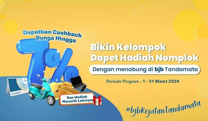 bank bjb Luncurkan Promo 'Kejutan Tandamata' dengan Hadiah Menarik untuk Nasabah
