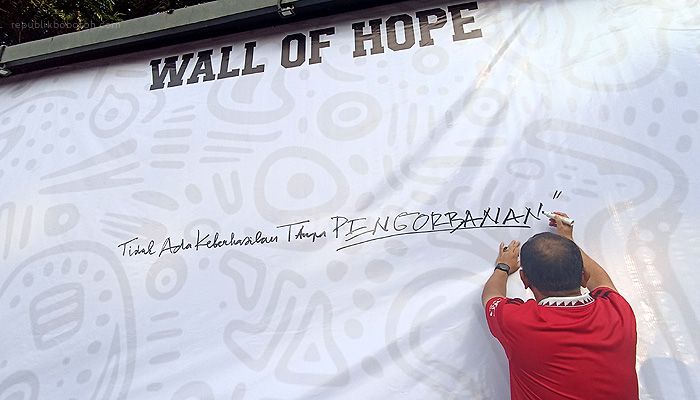 Wall Of Hope Jadi Sarana Menumbuhkan Semangat Atlet dan Pelatih Jawa Barat Jelang PON 2024