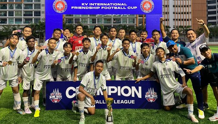 Persib Junior Juara Turnamen International Friendship Football Cup di Malaysia