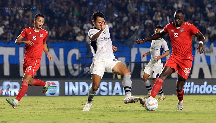 Hasil dan Skor Babak Pertama Persib vs Borneo FC di Piala Presiden 2024