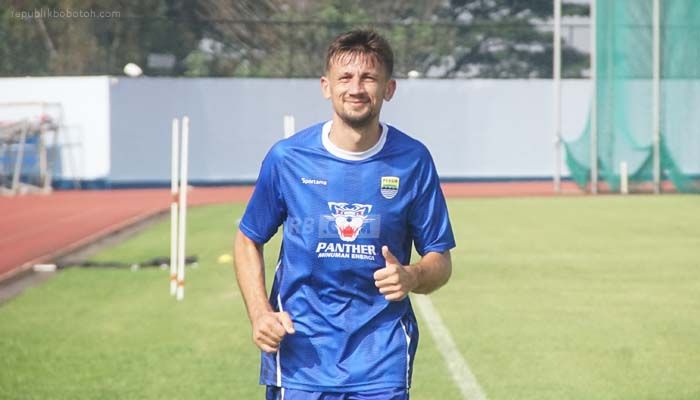 Mateo Kocijan Sudah Gabung Latihan Persib