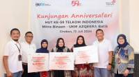 Dukung Digitalisasi Ekonomi Kreatif, Telkom Jabar Berikan Bantuan Kepada UKM Cirebon