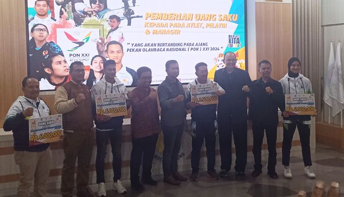 KONI dan Pemkot Bandung Berikan Uang Saku Untuk Atlet Jabar Tampil di PON XXI/2024