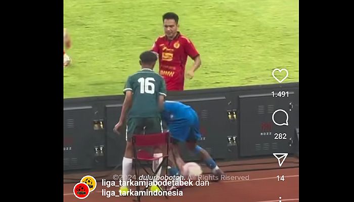 Viral Aksi Tengil Beckham Putra di Laga Persib vs Persija, Bikin Witan Sulaeman Kesal