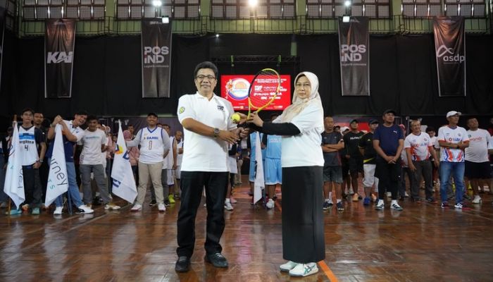 Rangkaian HUT ke-278, Pos Indonesia Gelar Turnamen Basket dan Tenis AntarBUMN 