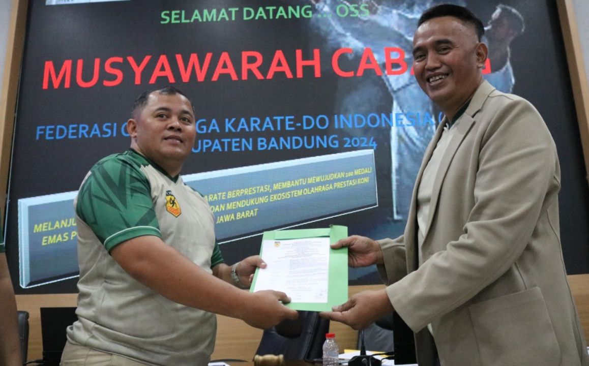 Misi Besar Arif Hardiana Untuk Mengembalikan Prestasi Karate di Kabupaten Bandung 