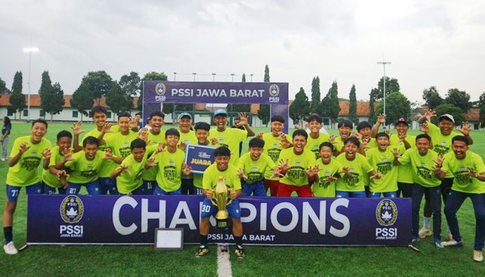 Juara Piala Soeratin Jabar, Persib U13 Tembus Tingkat Nasional