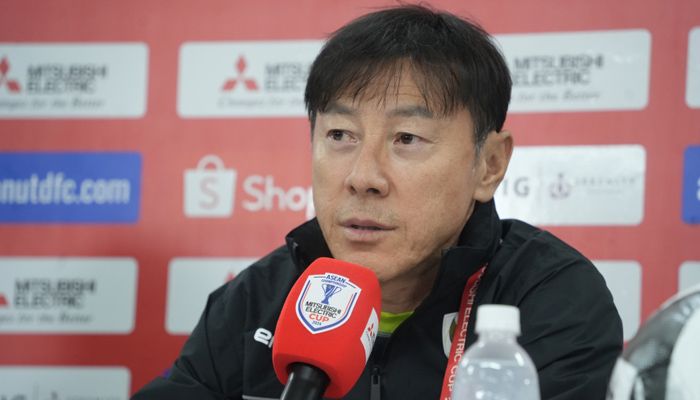 Shin Tae-yong Pastikan Timnas Indonesia Akan Berjuang Maksimal Hadapi Vietnam