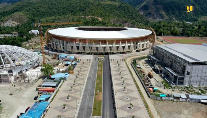 Selesai Dibenahi, Stadion Lukas Enembe Siap Gelar Duel PSBS Biak vs Persib