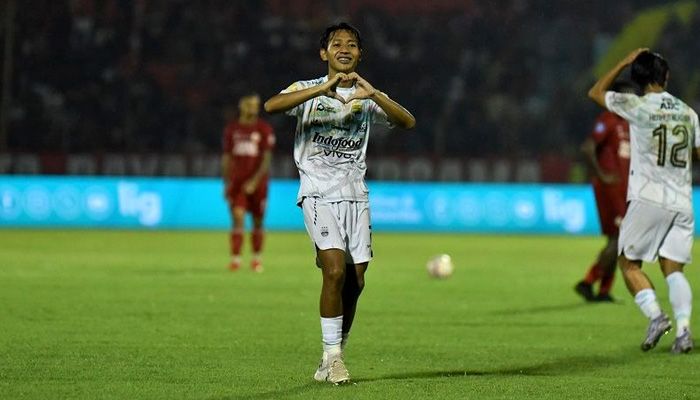 Kata-kata Beckham Putra setelah Cetak Brace di Laga Persib Kontra Semen Padang