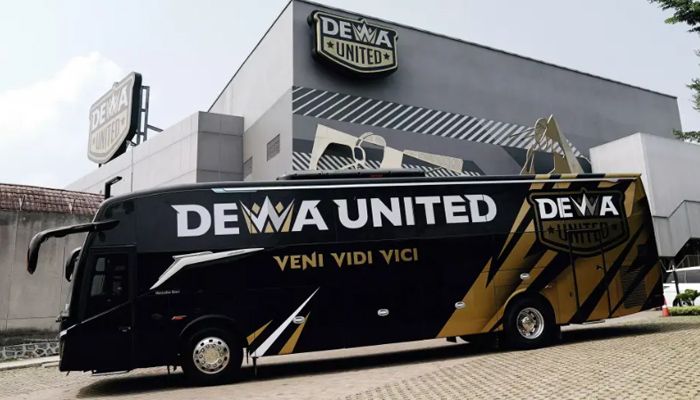 Wow, Dewa United Luncurkan 2 Unit Bus Armada Resmi